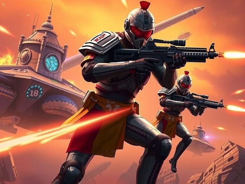 Tempest Trooper Game Cover featuring Indian sci-fi soldiers